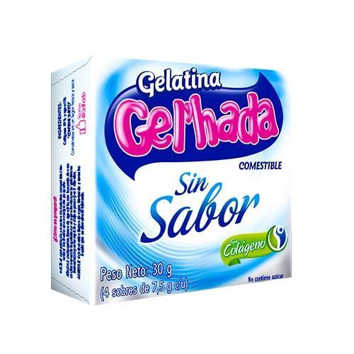 Satisfacer Taxi Acurrucarse Gelatina Gel'hada® sin sabor - Levapan - Ecuador