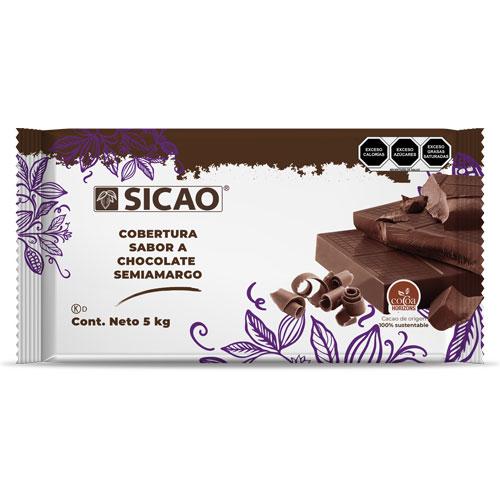 Cobertura Chocolate Semiamargo SICAO 5k